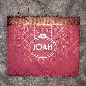 X-large gorgeous sturdy JOAH beauty gift bag,